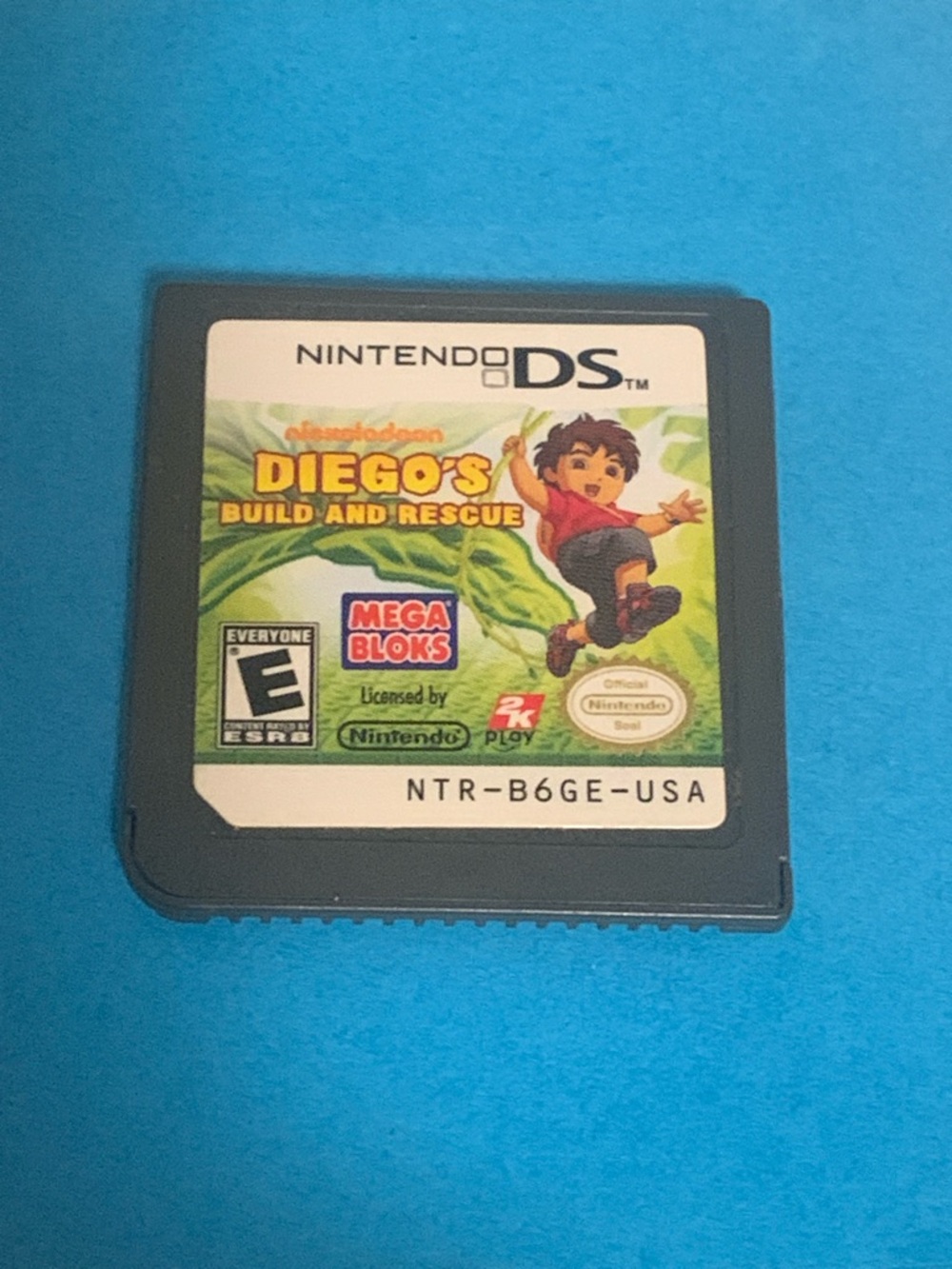 Nintendo DS Diego's Build and Rescue Cartridge - Black